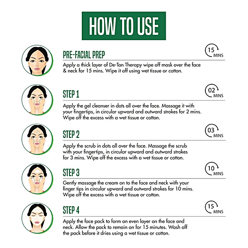 Natures Essence The Whitening Diamond Facial Kit, 20 g  