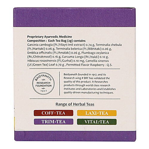Baidyanath Trim Tea Bags, 20 g (10 tea bag x 2g) 