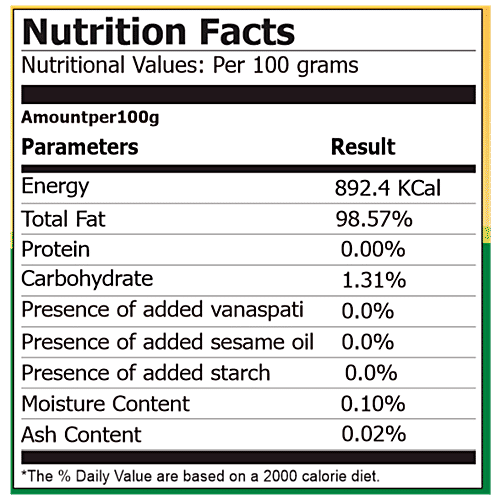 Ved Farm Premium Pure Cow Ghee, 500 ml  