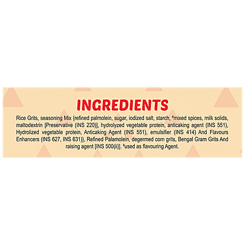 Bingo! Mad Angles - Pizza Flavour, Corn-Based Crunchy Chips, Perfect For Snacking, 130 g