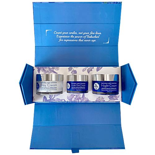 The Moms Co Complete Natural Age Control Routine With Box, 3 pcs (50 g + 50 g + 25 g) 