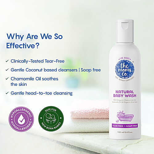 The Moms Co Natural Baby Wash, 100 ml  