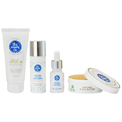 The Moms Co Complete Winter Care Set, 4 pcs  