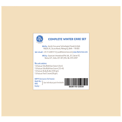 The Moms Co Complete Winter Care Set, 4 pcs  