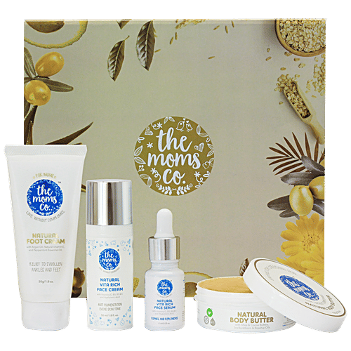 The Moms Co Complete Winter Care Set, 4 pcs  