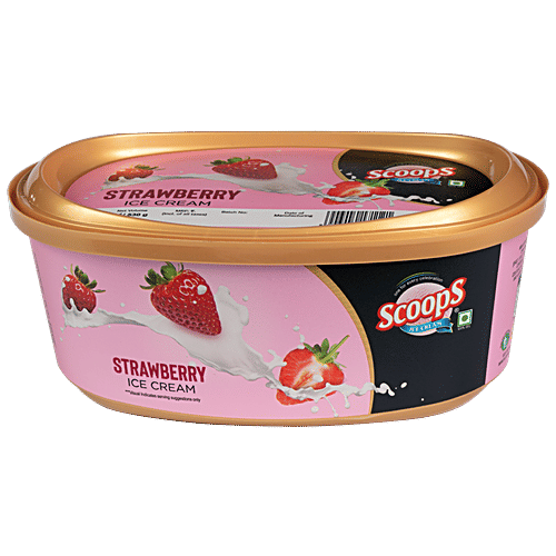 Buy Scoops Strawberry Ice Cream Online at Best Price of Rs 180 bigbasket