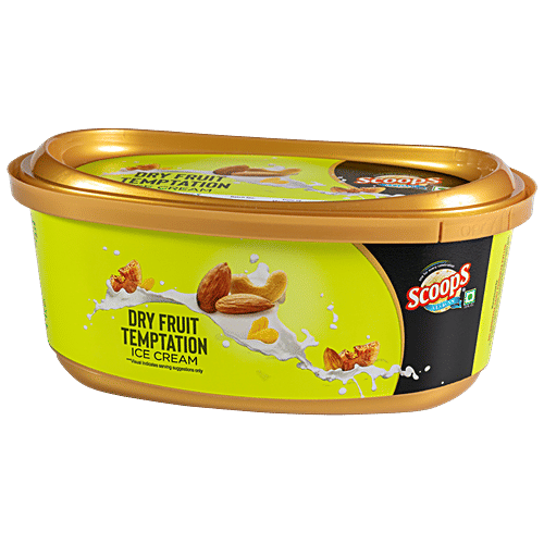 Buy Scoops Dry Fruit Temptation Ice Cream Online at Best Price of Rs