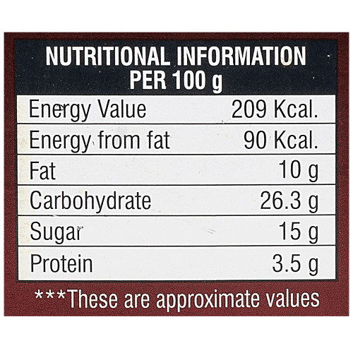 Scoops Golden Fantasy Ice Cream Cake - Royal Treat, 500 ml