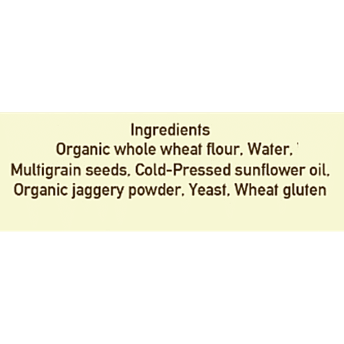 Paushtaa Whole Wheat Sesame Buns, 350 g  Nio Chemicals, No Preservatives