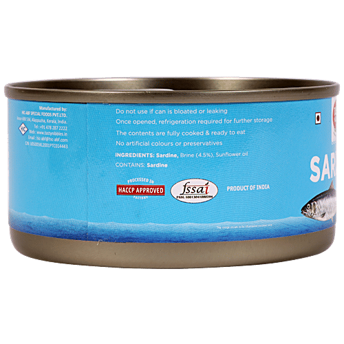 Buy Tasty Nibbles Canned Sardine in Sunflower Oil Online at Best Price of Rs 115 bigbasket