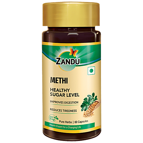 Zandu Methi, 60 capsules  