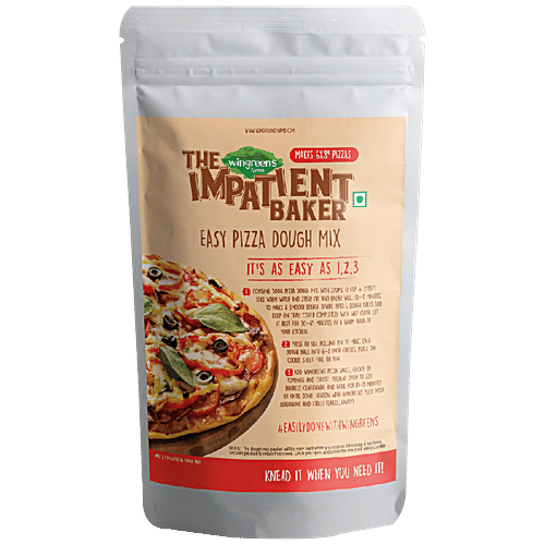 Wingreens Farms Impatient Baker - Easy Pizza Dough Mix, Easy To Make, 500 g Pouch 