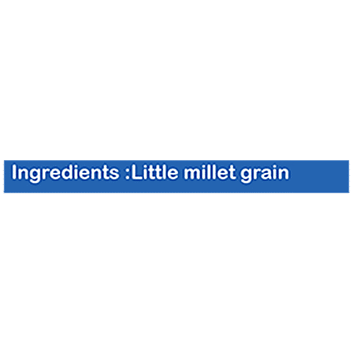 EatMillet LIttle Millet Idli Rava, 500 g  