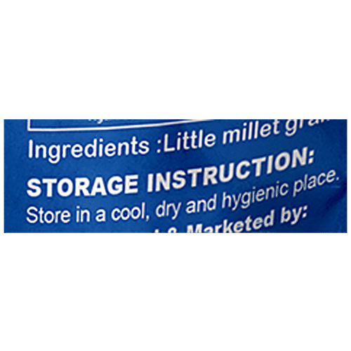 EatMillet LIttle Millet Idli Rava, 500 g  