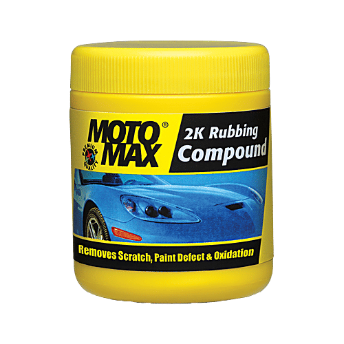 Motomax 2K Rubbing Compound - Removes Scratches, Paint Defects & Oxidation From Cars, Bikes, 100 g