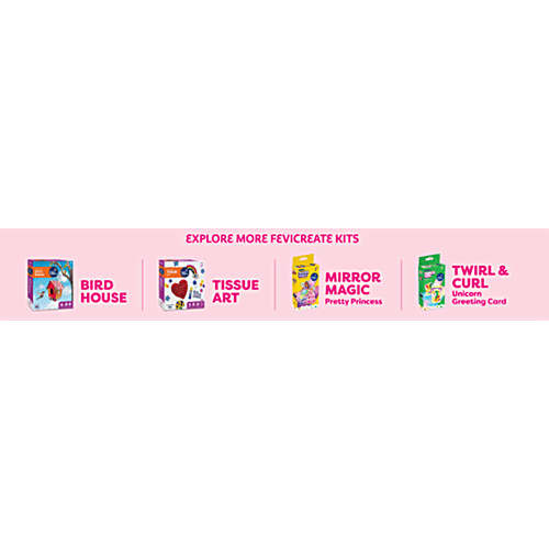 Fevicreate Paper Pranks Art & Craft Kit, 1 pc  Make Your Own Photo Frames
 Unleash Creativity