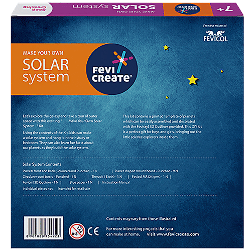 Pidilite Fevicreate Make Your Own Solar System, 1 pc  