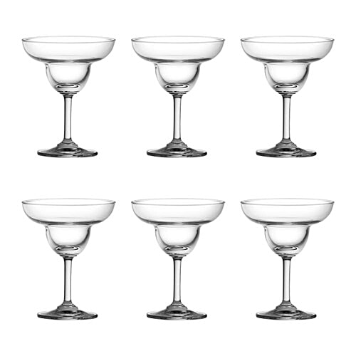Ocean Margarita Cocktail Glass Set - Transparent, 1501M07, 200 ml (Set of 6) 