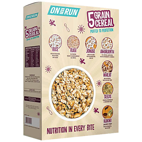 Ontherun 5 Grain Cereal Family Pack, 470 g  