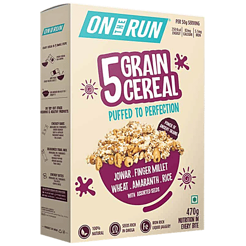 Ontherun 5 Grain Cereal Family Pack, 470 g  