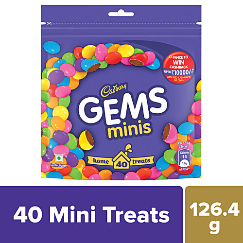 Buy Cadbury Gems Minis Chocolate Home Treats Pack Online at Best Price