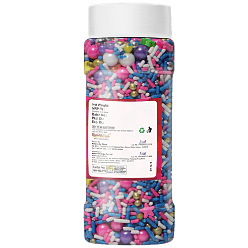 Wow Confetti Confeito Party Sprinkles Mix, 125 g  