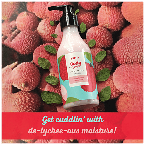 Plum BodyLovin’ Lychee Cuddle Smoothie Crème Lotion, 240 ml  