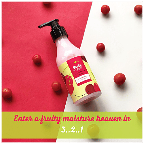 Plum BodyLovin’ Drivin’ Me Cherry Smoothie Crème Lotion, 240 ml  