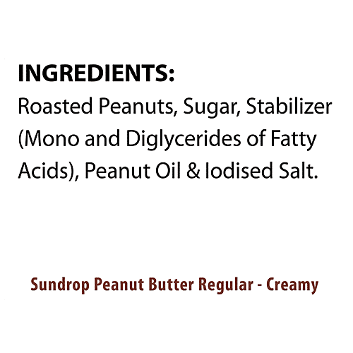 Sundrop Peanut Butter Creamy, 462 g Cocoa Nut 160g Free 