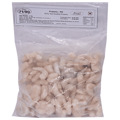 Empire Prawns PD 71/90, 1 kg Pouch 