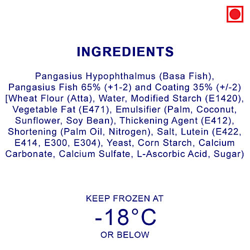 EMPIRE FOODS Breaded Fish Finger, 200 g PACKET 