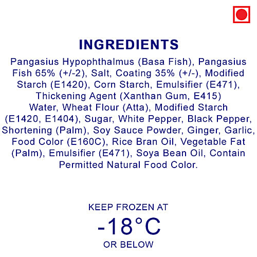 EMPIRE FOODS Fish Karaage, 200 g PACKET 