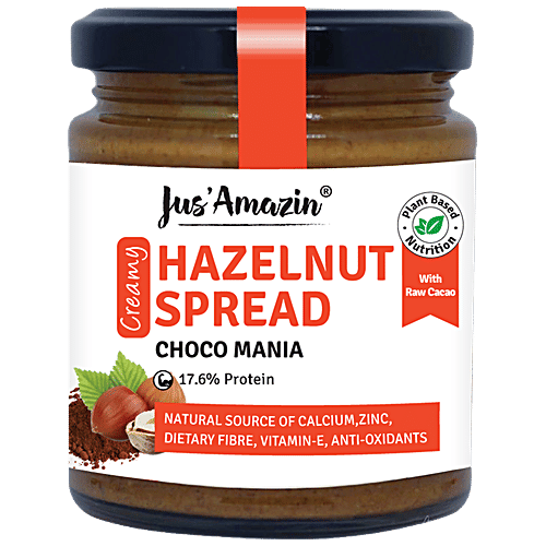 Jus Amazin Creamy Hazelnut Spread, 200 g  