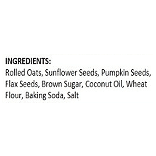 The Snack Company Multi Seed Oat Cookies, 105 g  