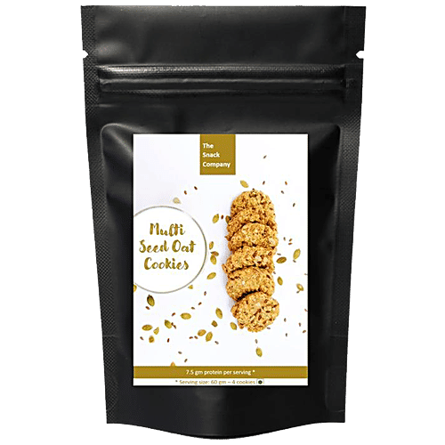 The Snack Company Multi Seed Oat Cookies, 105 g  