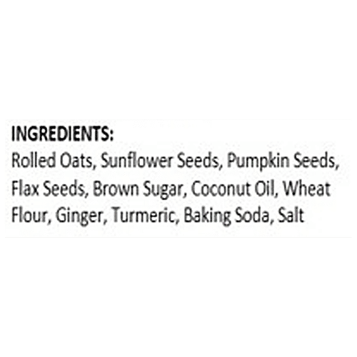 The Snack Company Ginger Turmeric Cookie, 105 g  