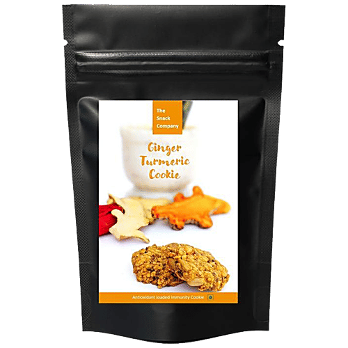 The Snack Company Ginger Turmeric Cookie, 105 g  