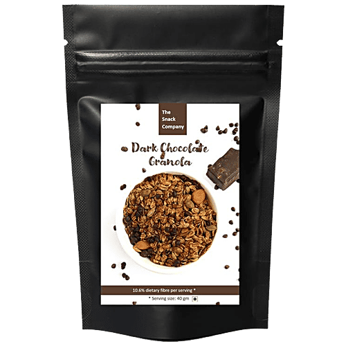The Snack Company Dark Chocolate Granola, 250 g  