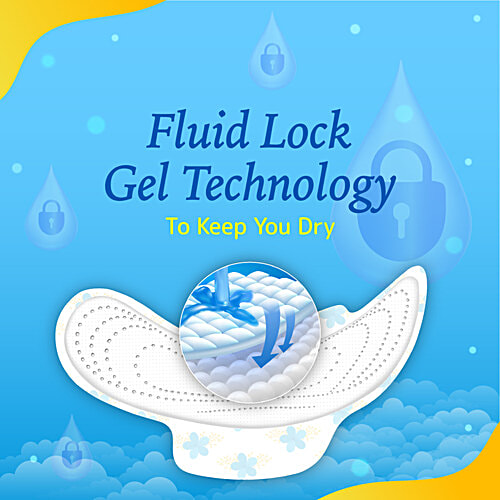 Niine  Naturally Soft Sanitary Napkins - Ultra Thin XL, Prevents Odour, Controls Rashes, 6 pcs  Prevents Odour, Controls Rashes