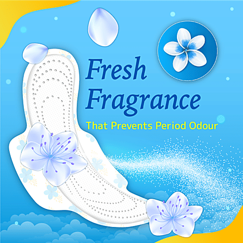 Niine  Naturally Soft Sanitary Napkins - Ultra Thin XL, Prevents Odour, Controls Rashes, 6 pcs  Prevents Odour, Controls Rashes