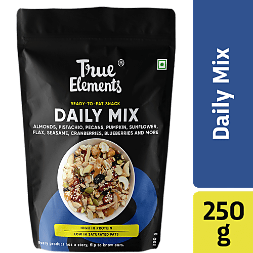 Buy True Elements Daily Dose Trail Mix Seeds High Protein, Ready To