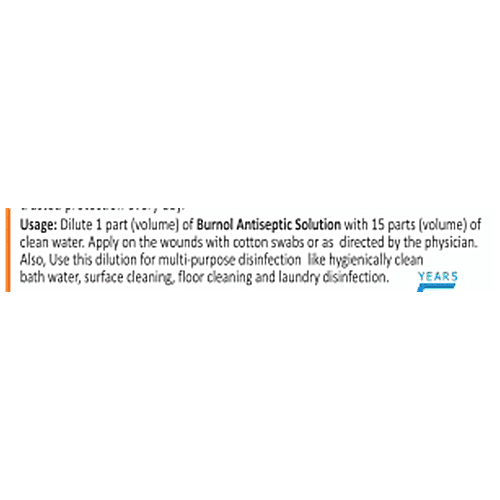 Dr. Morepen Burnol Antiseptic Solution - Multipurpose Disinfectant Liquid, 100 ml  
