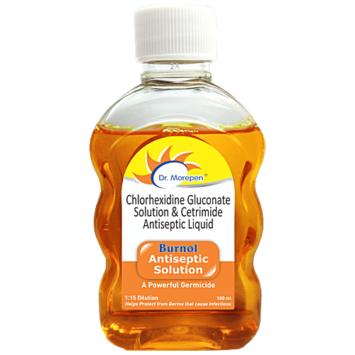 Dr. Morepen Burnol Antiseptic Solution - Multipurpose Disinfectant Liquid, 100 ml  