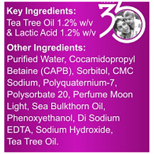 Dr. Morepen Clean & Pure Intimate Hygiene Wash With Tea Tree Oil & Sea Buckthorn, 100 ml  