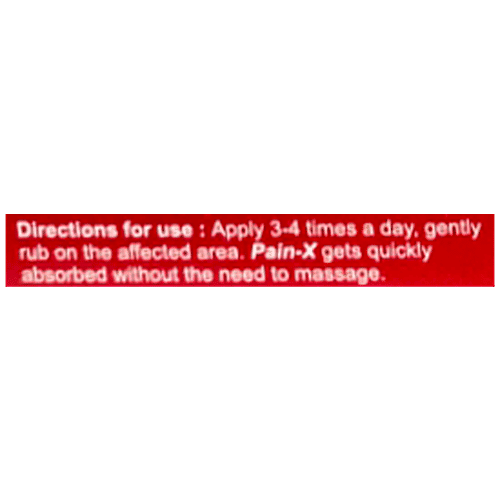 Dr. Morepen Pain-X Body Pain Relief Gel For Muscle, Joints, Knee, Neck & Back Pain, 30 g  