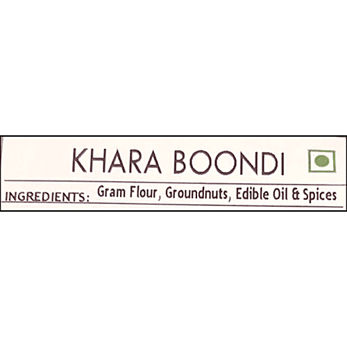 Sanjay  Khara Boondi, 150 g Pouch Natural, No Preservative