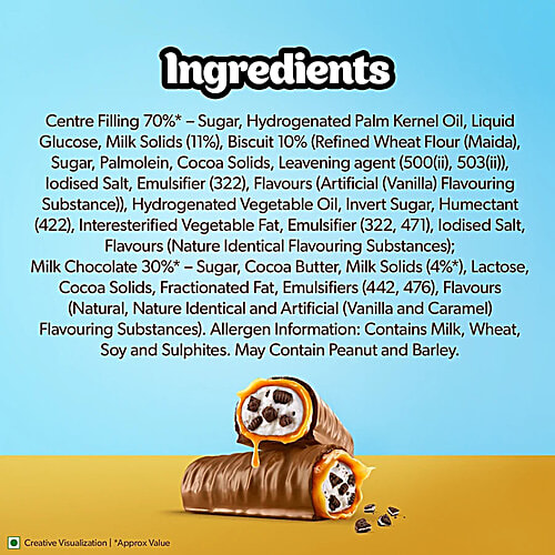 Cadbury 5 Star Oreo Centre Filled Chocolate Bar, 40 g