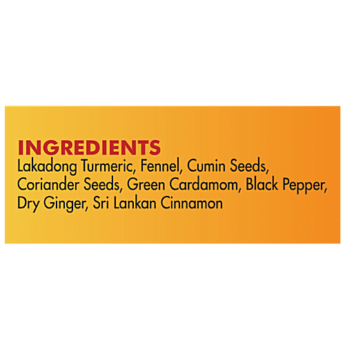 Rooted Peepul Turmeric Water Elixir, Traditional Spice Blend | High Curcumin Lakadong Turmeric, 150 g kraft paper pouch 