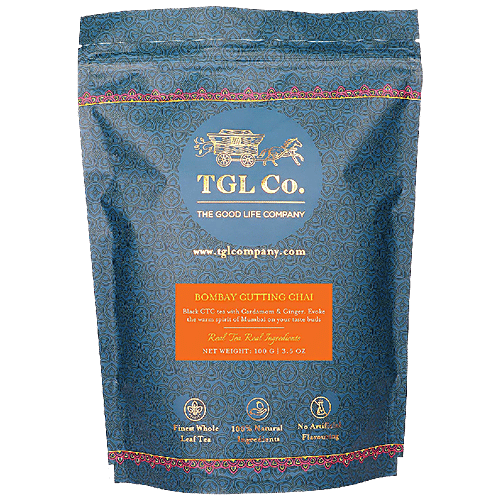 TGL Co. Bombay Cutting Chai Premium Chai Tea, 100 g  