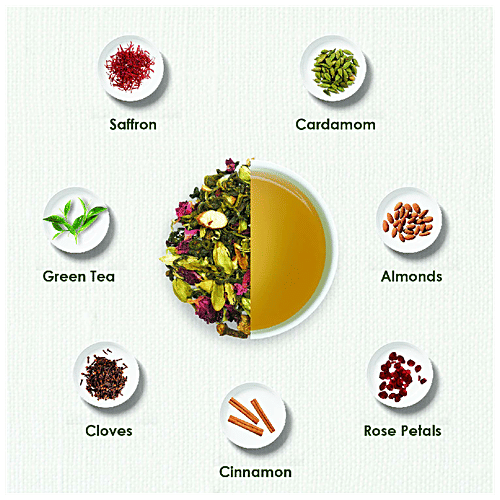TGL Co. Kashmiri Kahwa Green Tea, 50 g  